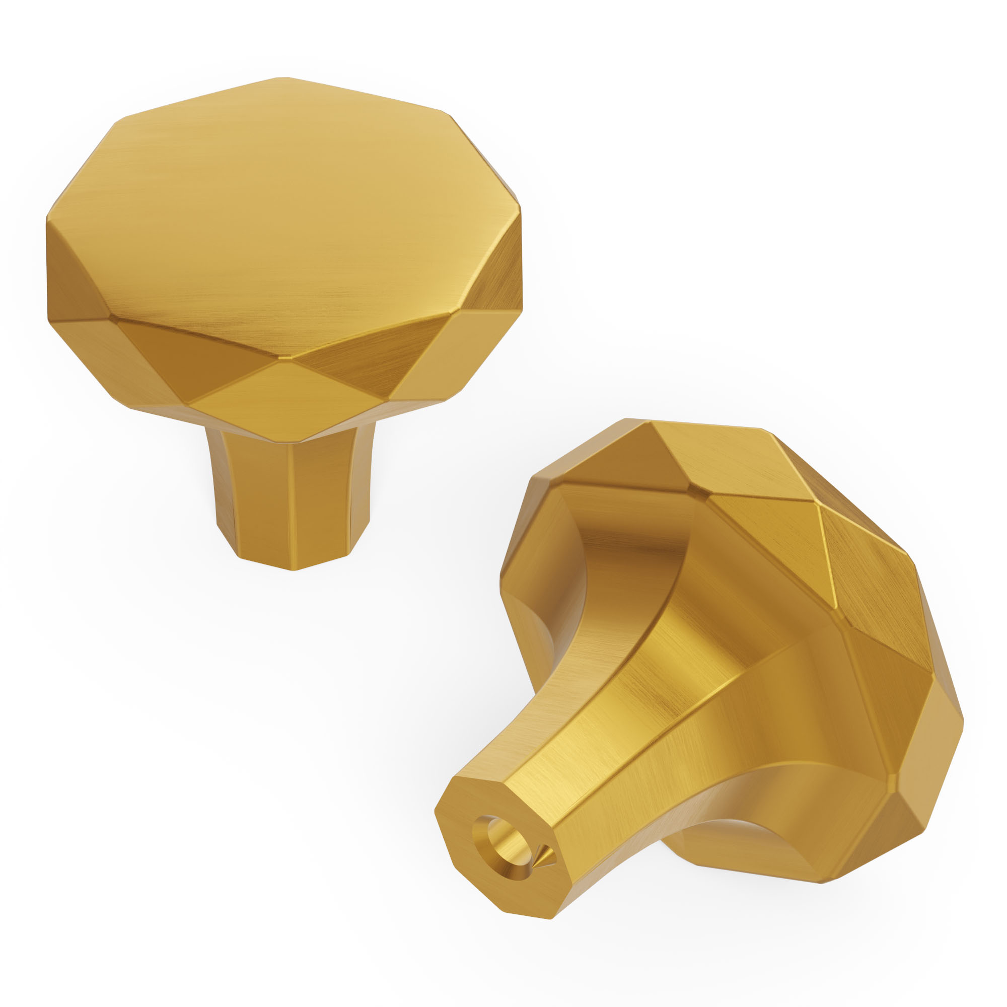 1-1/4 Inch Diameter Karat Knob