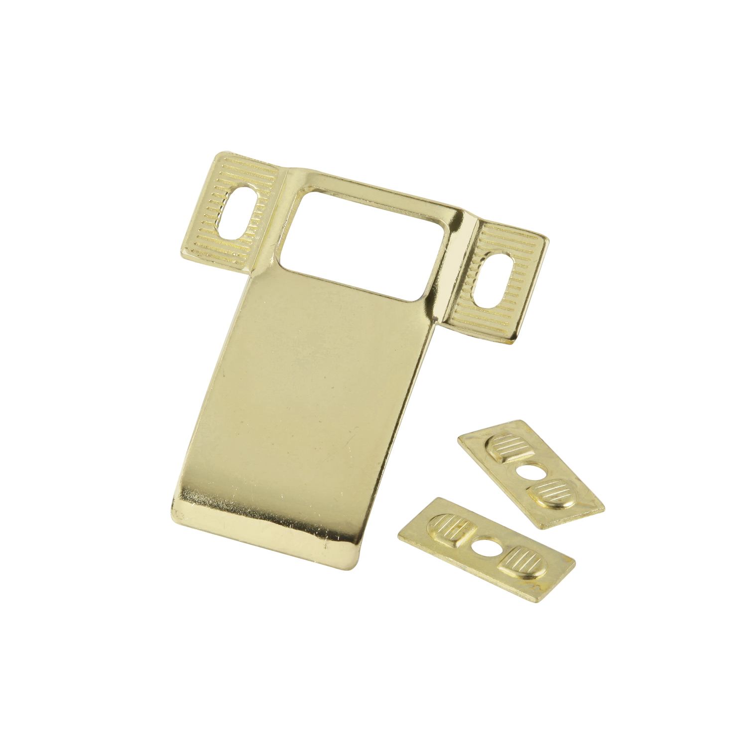 Center to Center: 2-3/16 Inch (Horizontal Adjustment Travel: 1/4 Inch) (56mm) Strike Plate & Latch Guards Adjustable Strike