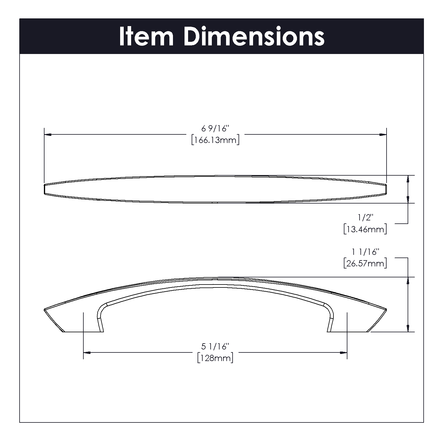 5-1/16 Inch (128mm) Velocity Pull
